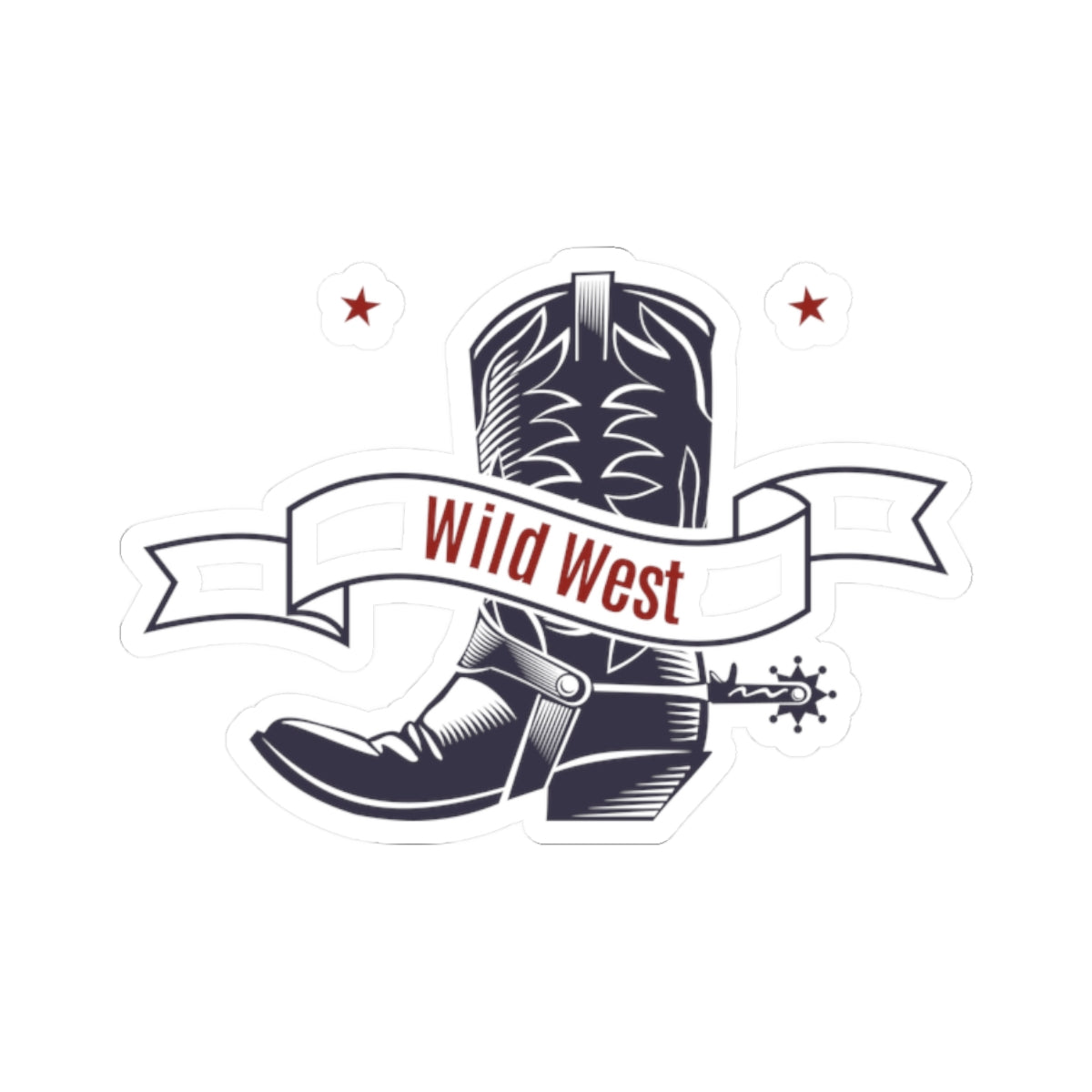Kiss-Cut Stickers - Cowboy - Wild West