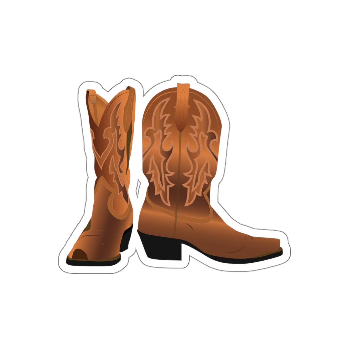 Die-cut stickers - Rodeo - Cowboy Boots