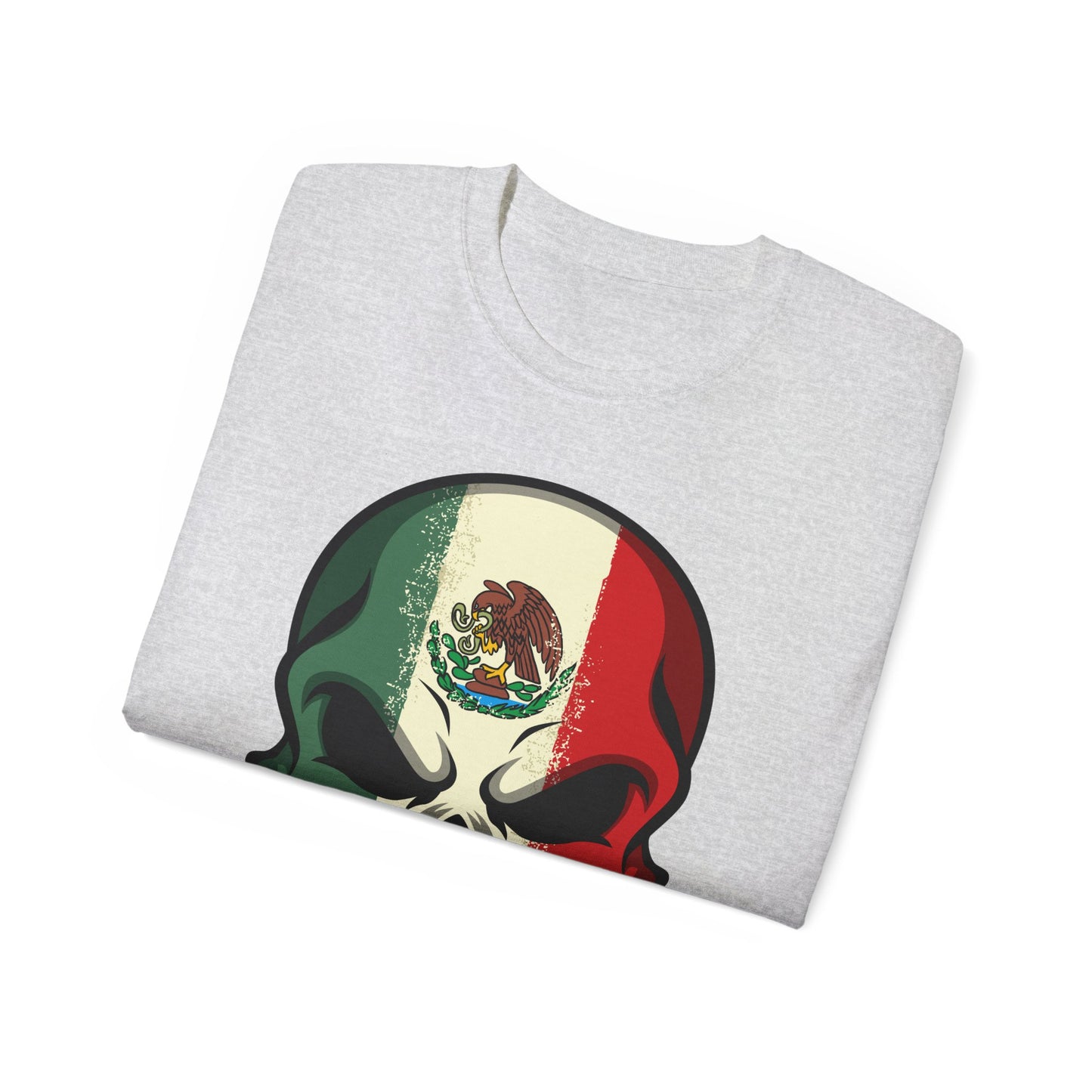 Unisex Ultra Cotton Tee - Mexican Skull