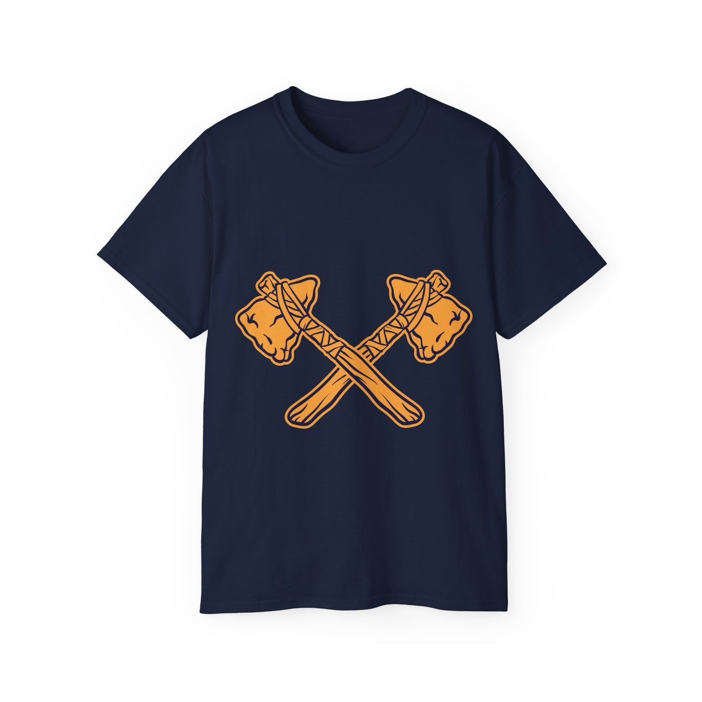 Unisex Ultra Cotton Tee - Crossed Tomahawks