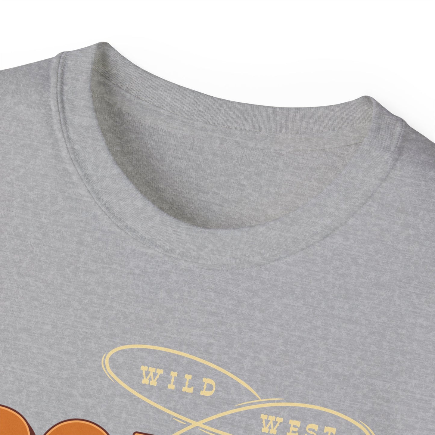 Unisex Ultra Cotton Tee - Wild West - Houston, Texas - American Rodeo Cowboy