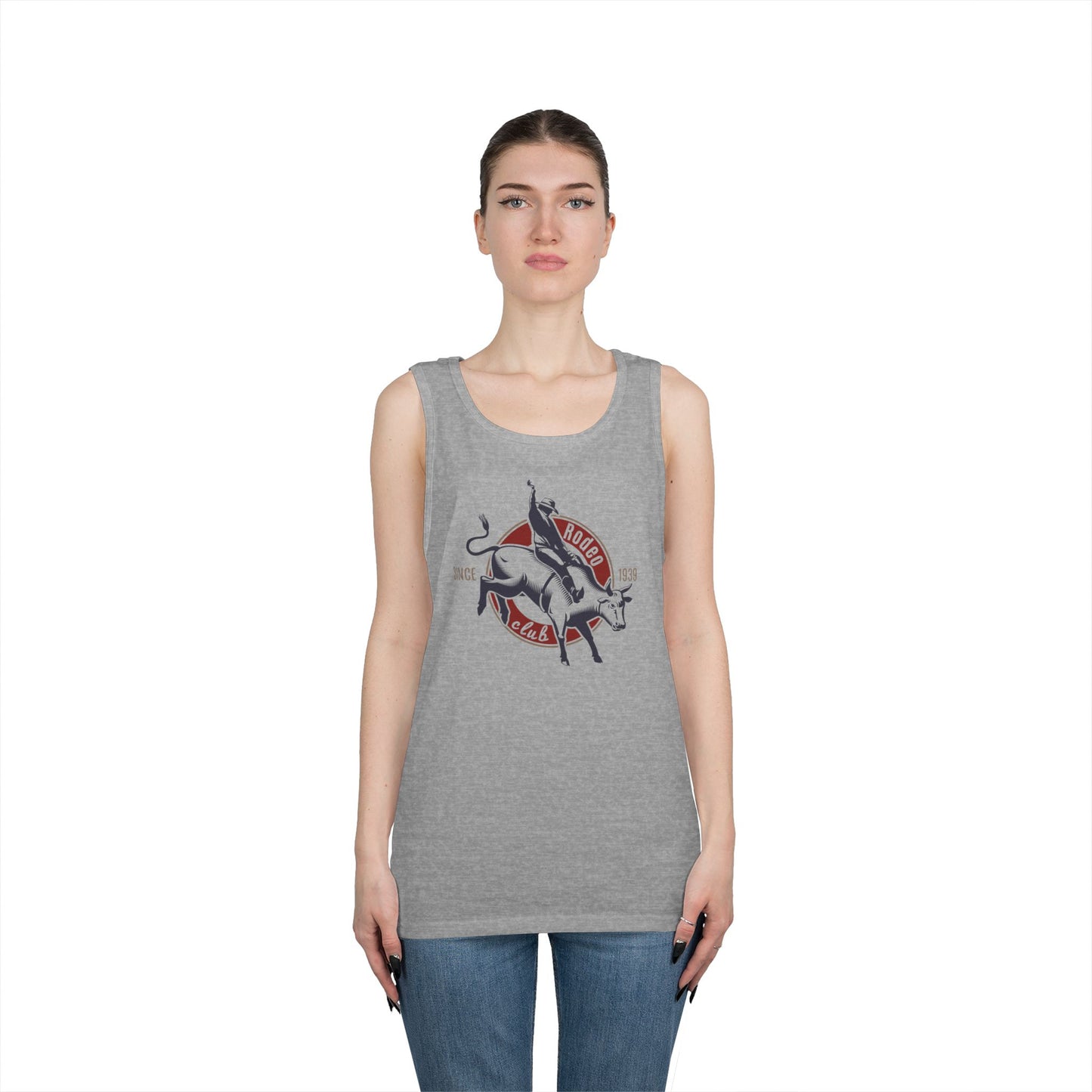 Unisex Heavy Cotton Tank Top - Rodeo Club