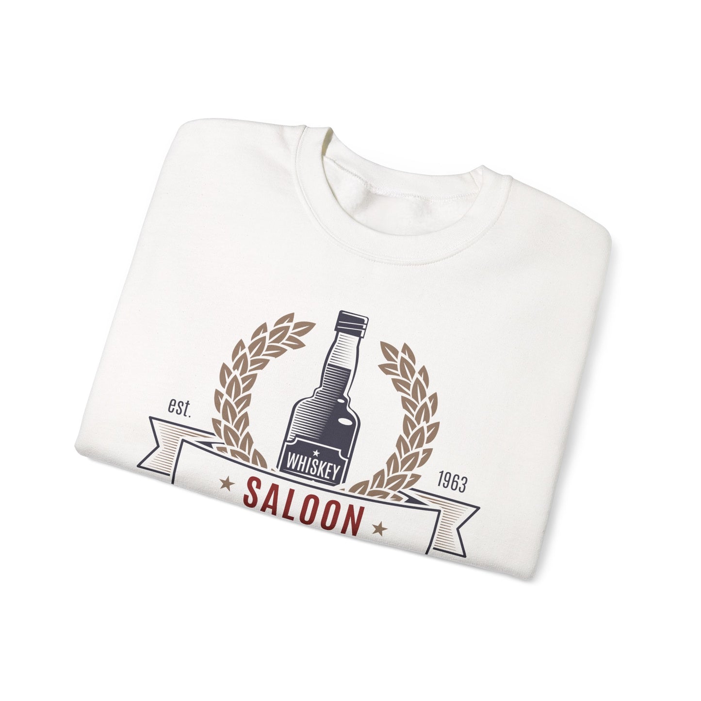 Crewneck Sweatshirt - Saloon - Whiskey