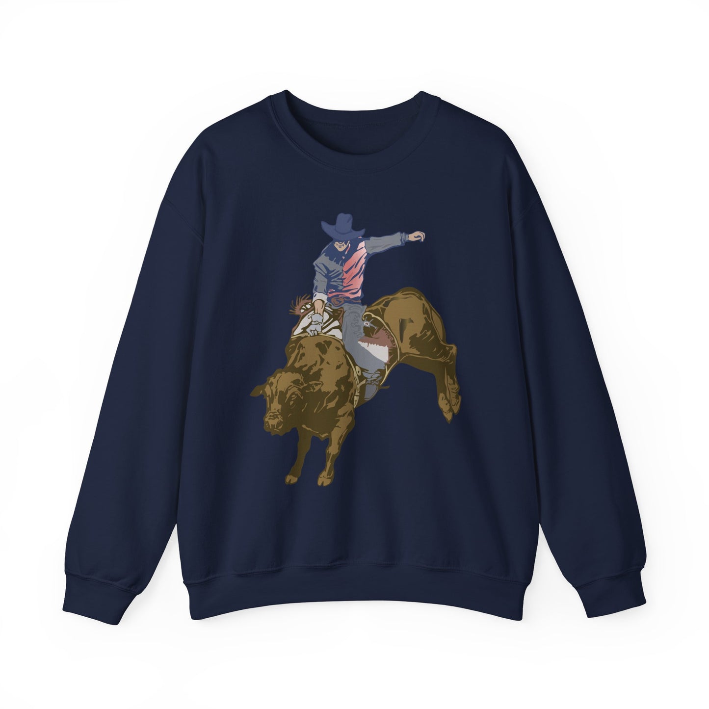 Crewneck Sweatshirt - Cowboy - Rodeo