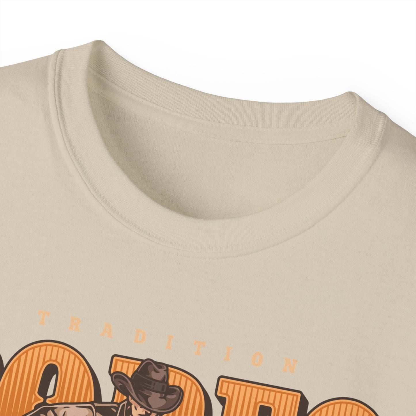 Unisex Ultra Cotton Tee - Tradition Rodeo Show - Bull Riding Events