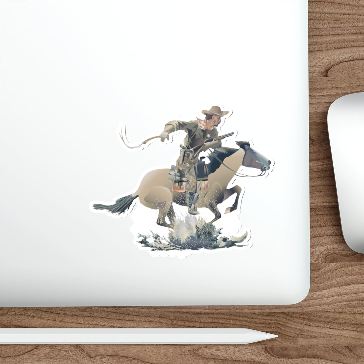 Die-cut stickers - COWBOY