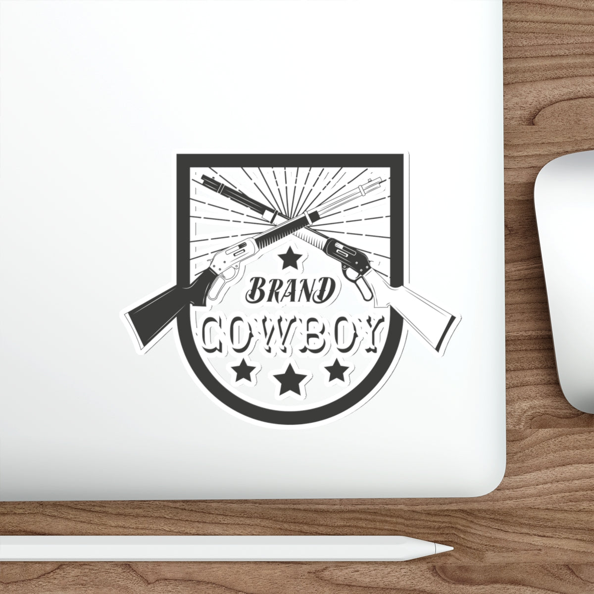 Die-cut stickers - Brand Cowboy