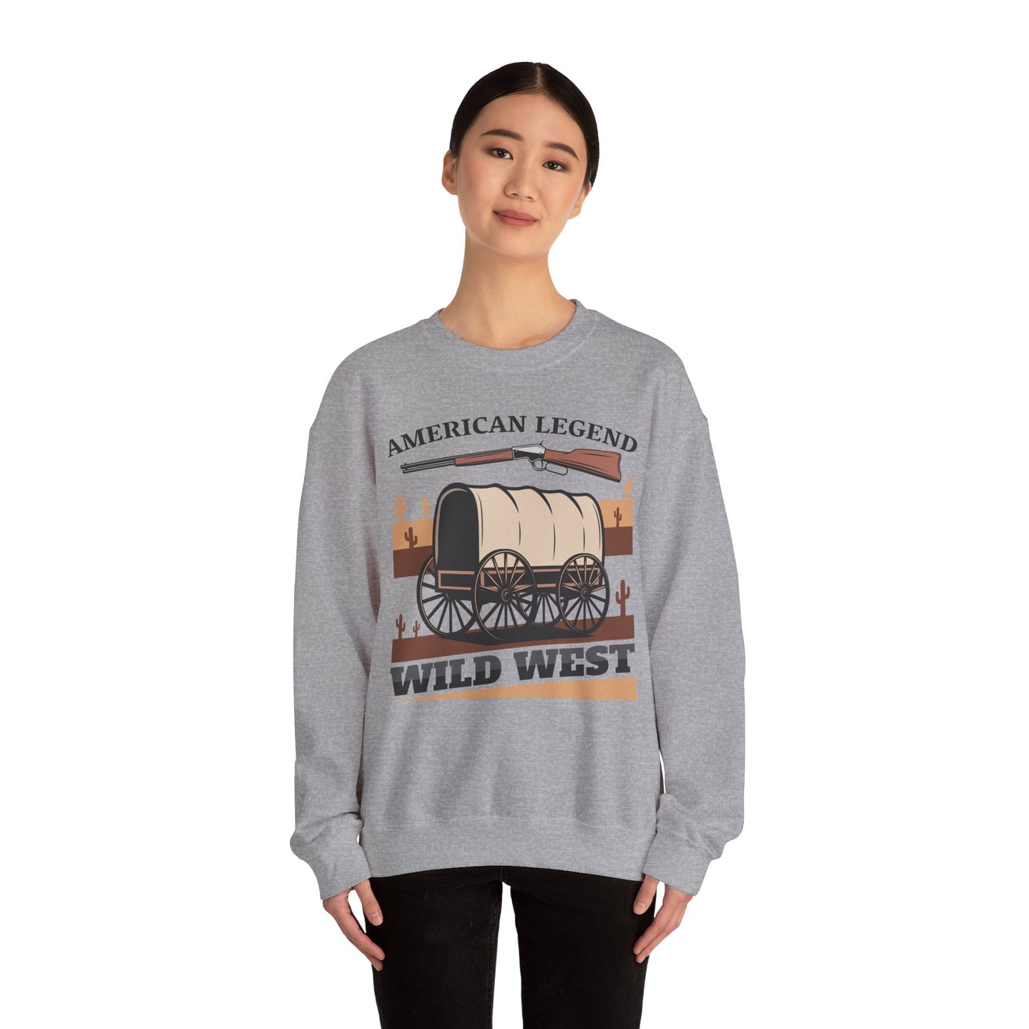 Crewneck Sweatshirt - American Legend - Wild West