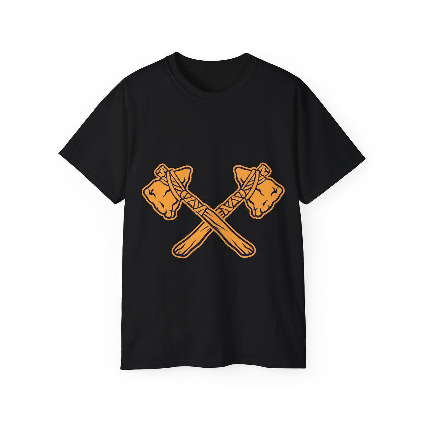 Unisex Ultra Cotton Tee - Crossed Tomahawks
