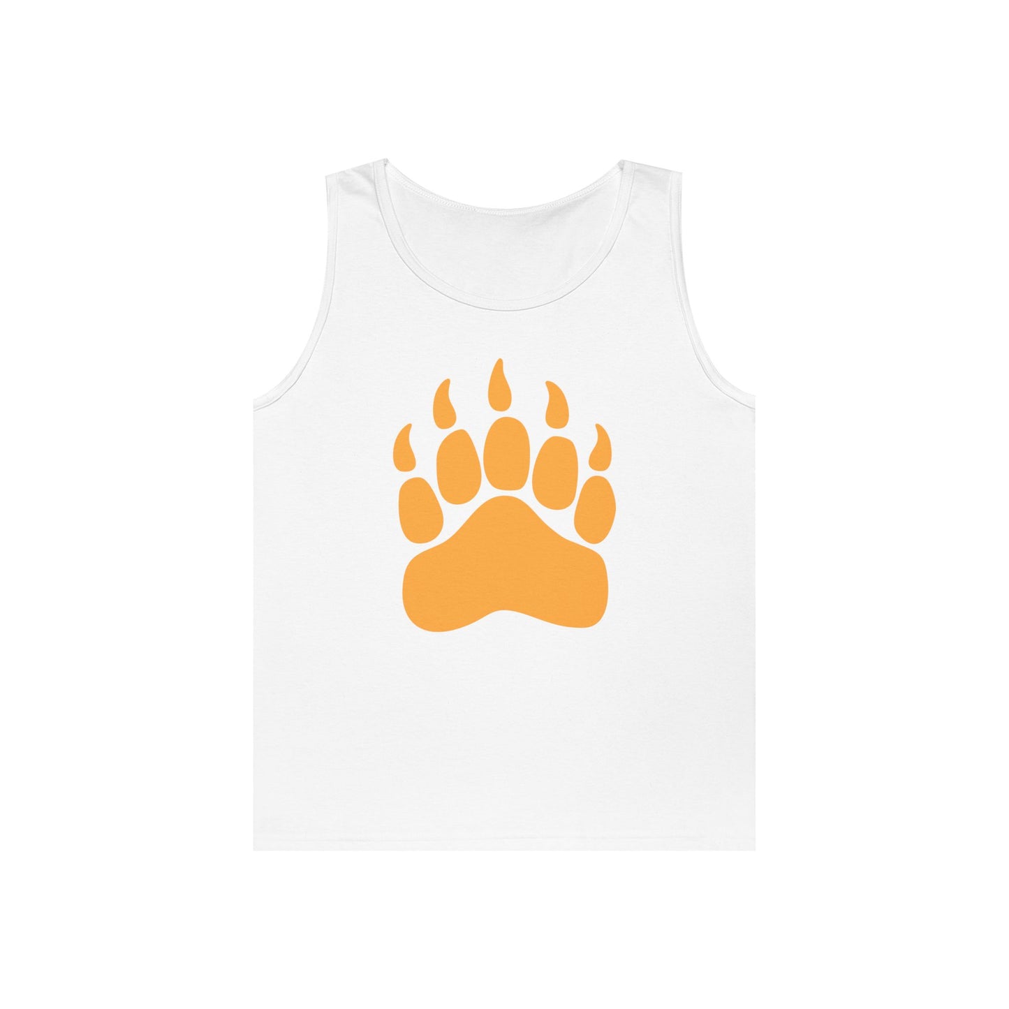 Unisex Heavy Cotton Tank Top - Bear Paw