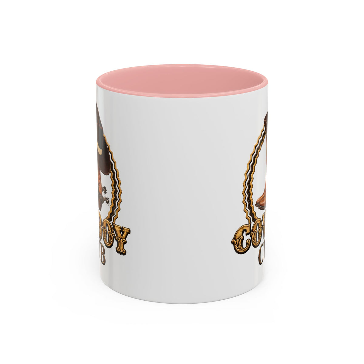 Accent Coffee Mug (11, 15oz) - Cowboys - Cowboy Club - Color - 3D Transparent