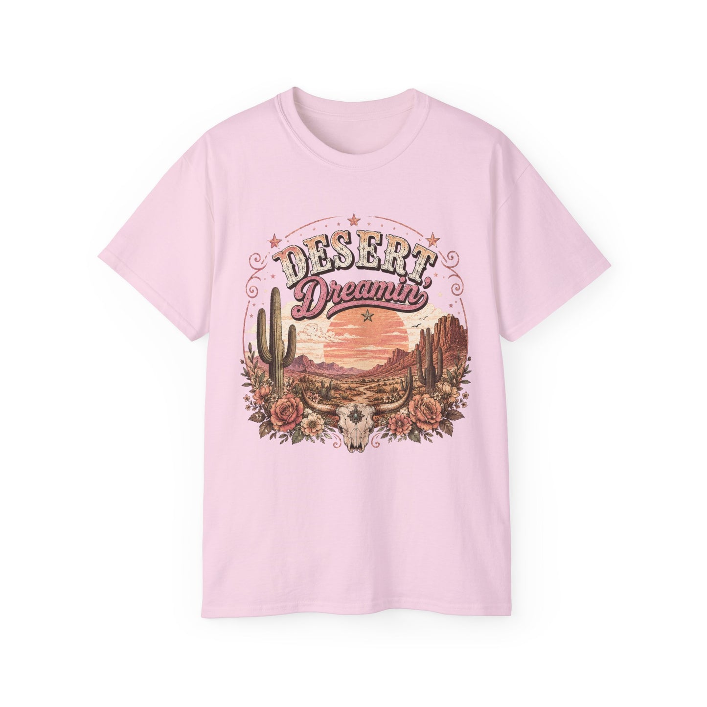 T-Shirt - Desert dreamin' in vintage hues