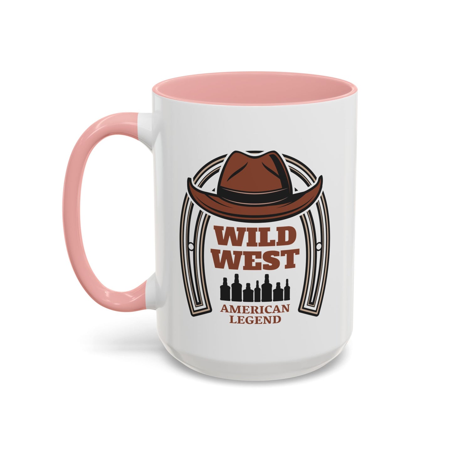 Accent Coffee Mug (11, 15oz) - Wild West - American Legend