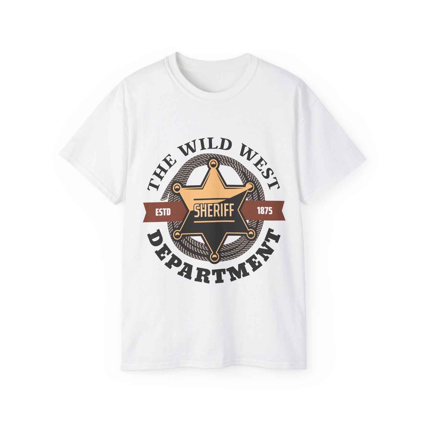 Unisex Ultra Cotton Tee - Sheriff Depart