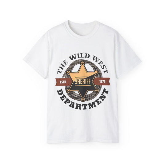 Unisex Ultra Cotton Tee - Sheriff Depart