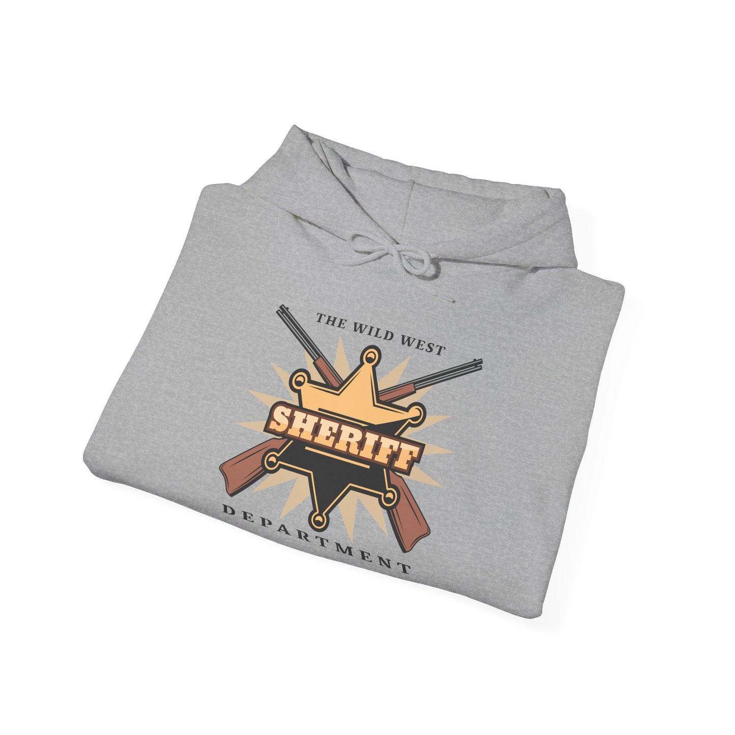 Unisex Hoodie - Western Cowboy - The Wild West - Sheriff Department