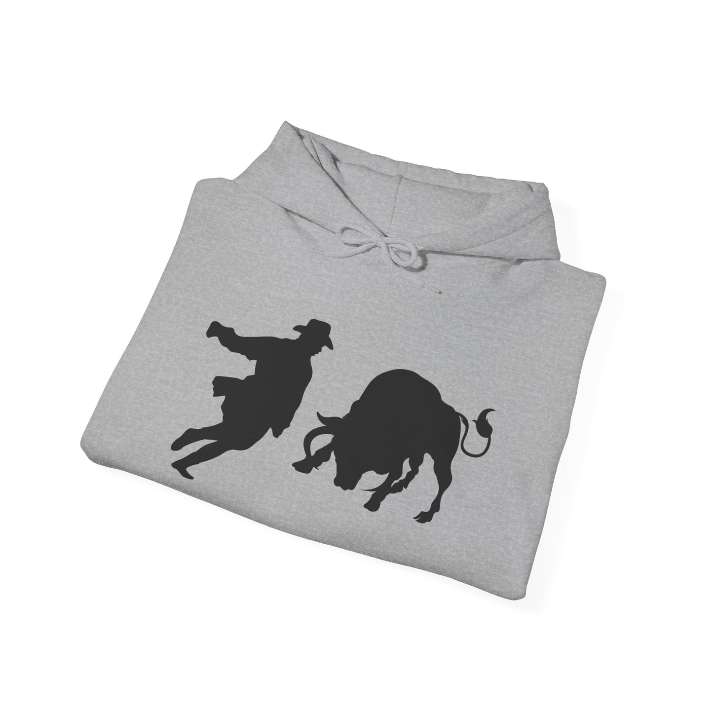 Unisex Hoodie - Clown and Bull - Silhouette