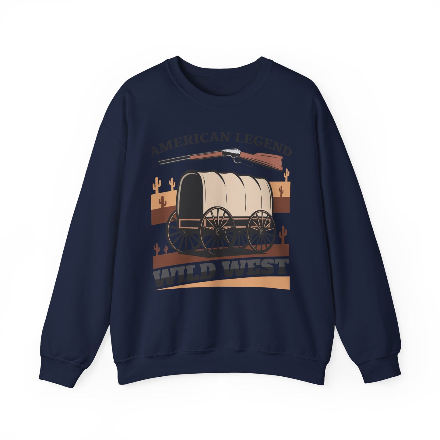 Crewneck Sweatshirt - American Legend - Wild West