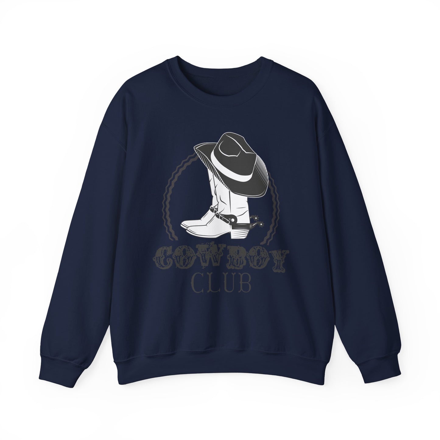 Crewneck Sweatshirt - Cowboy Club