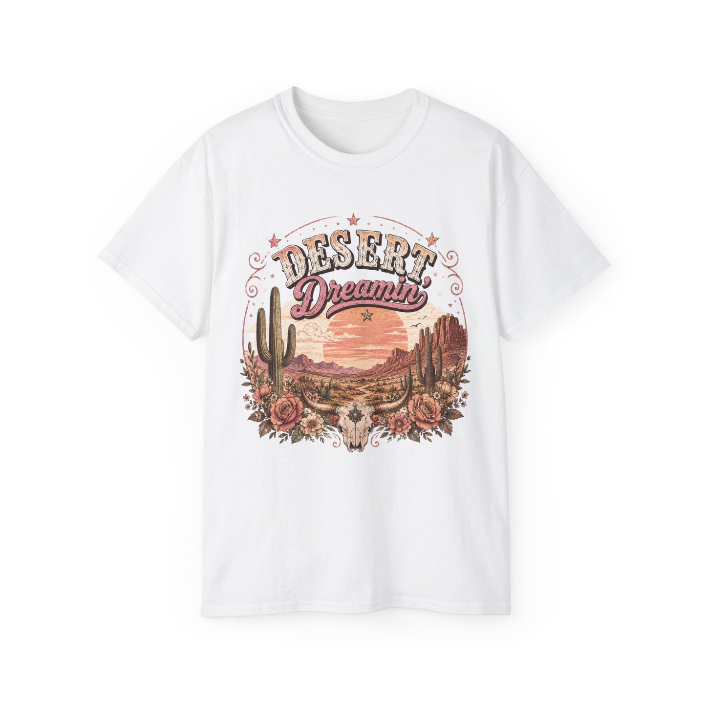 T-Shirt - Desert dreamin' in vintage hues