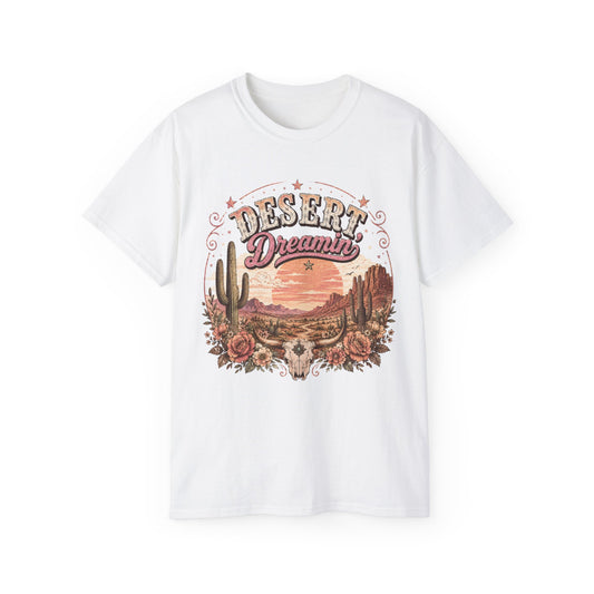 T-Shirt - Desert dreamin' in vintage hues