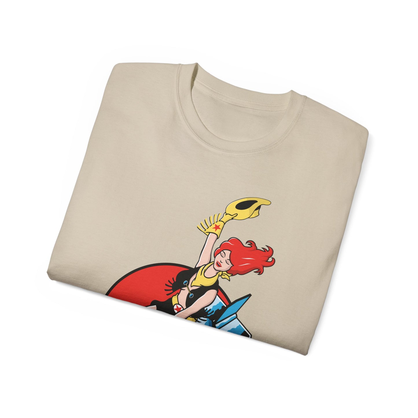 Unisex Ultra Cotton Tee - Atomic Cowgirl
