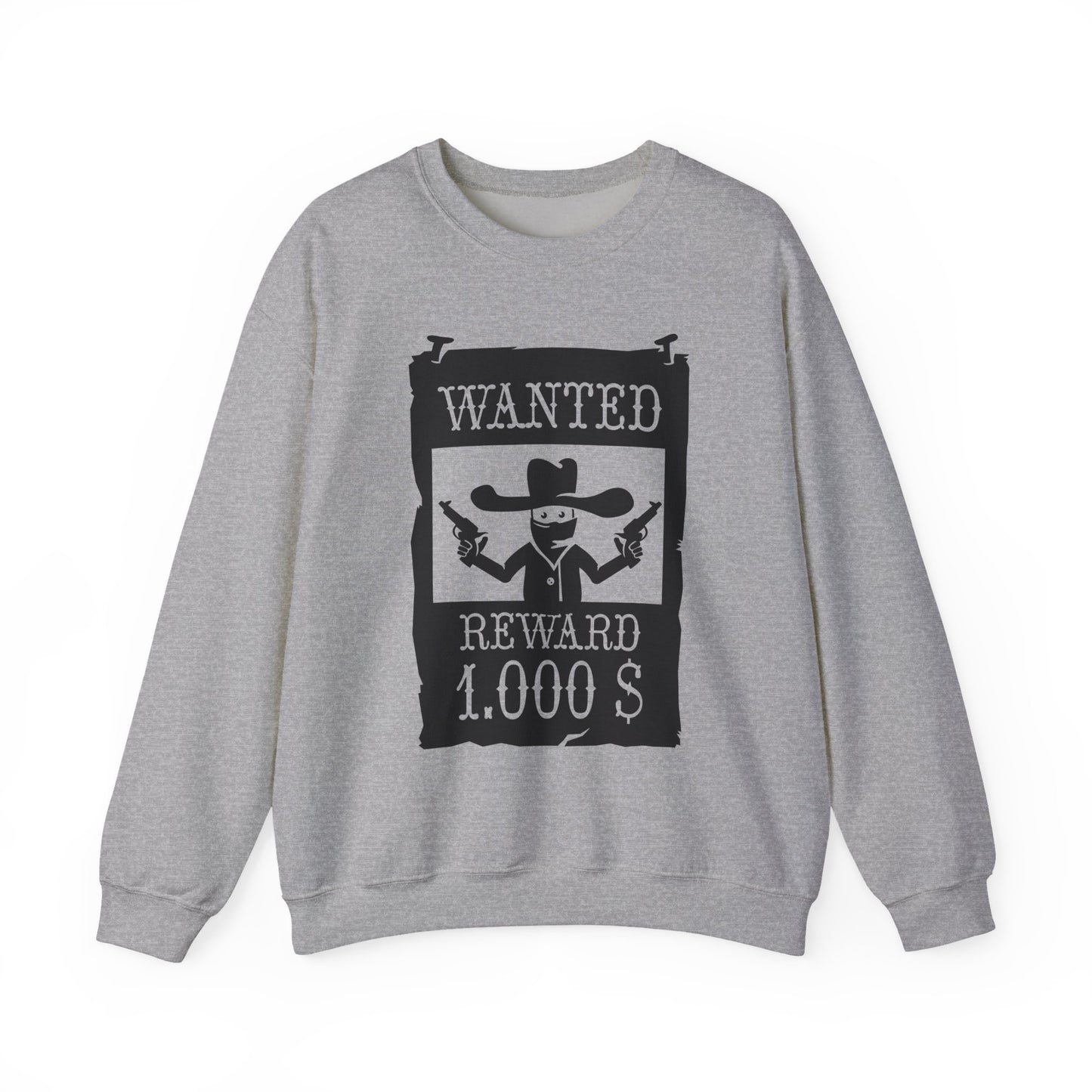 Crewneck Sweatshirt - Wanted Poster X 300