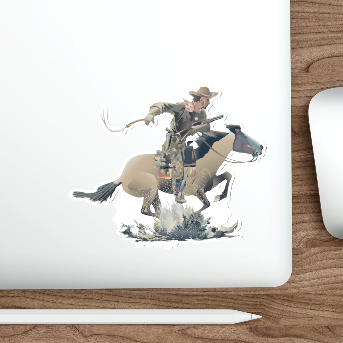 Die-cut stickers - COWBOY