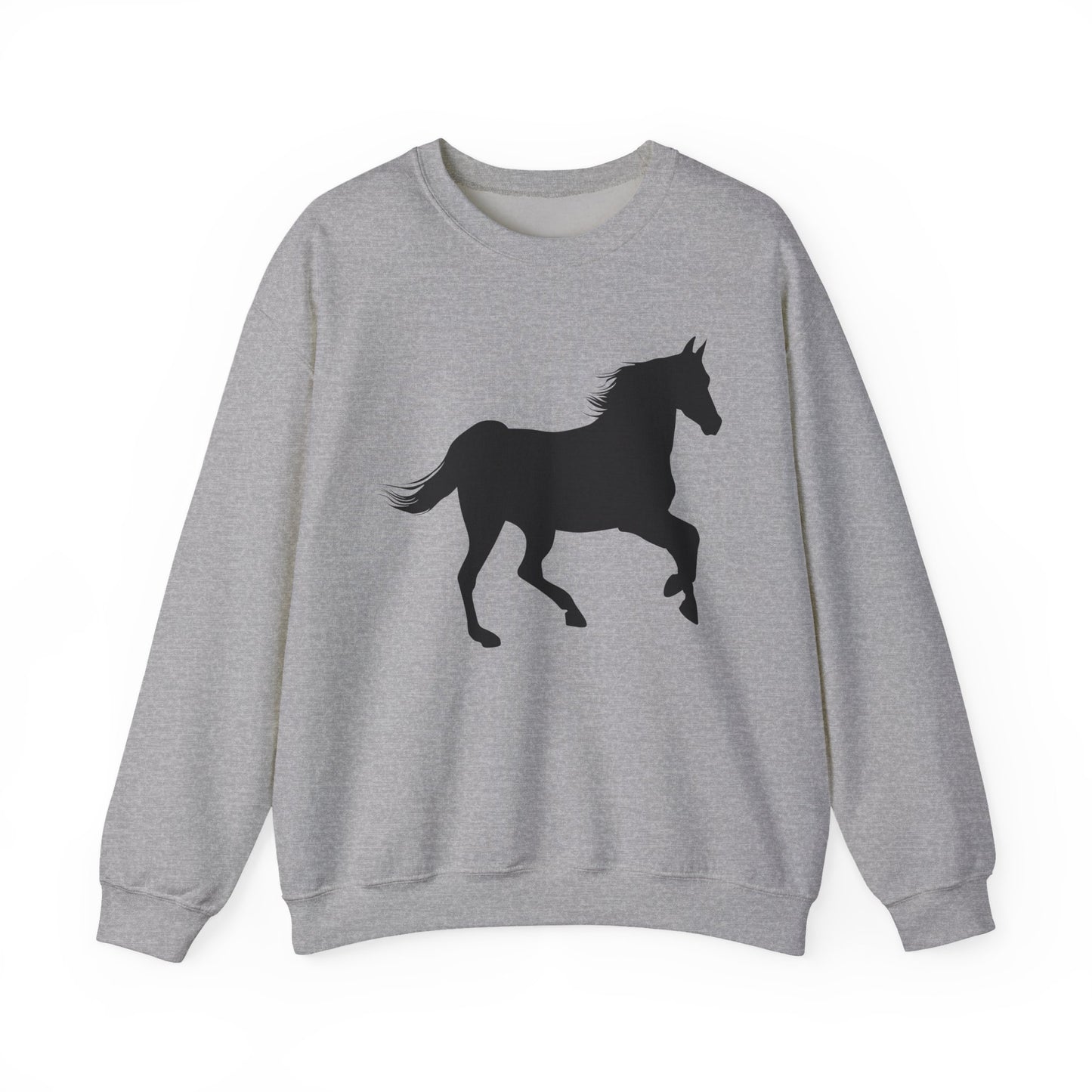 Crewneck Sweatshirt - Wild Horse - Prancing X 300