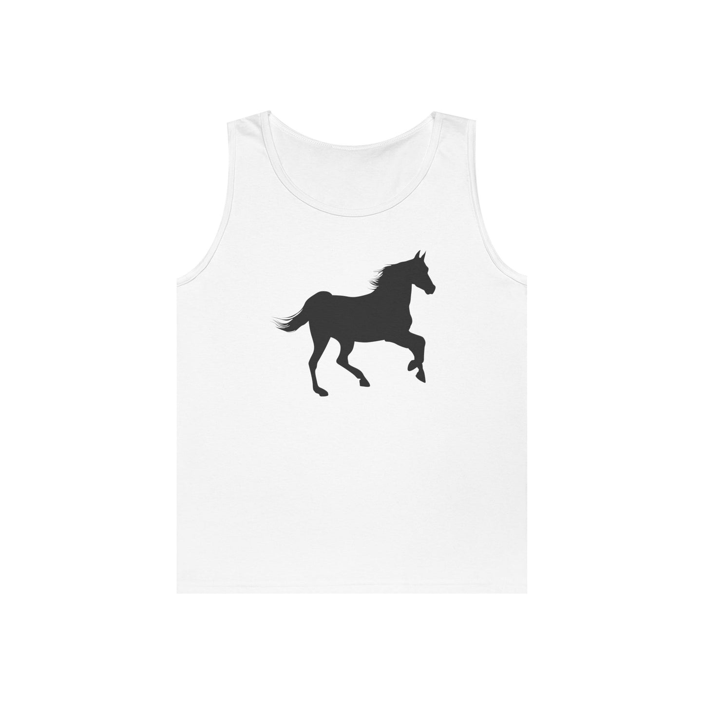 Unisex Heavy Cotton Tank Top - Wild Horse - Prancing X 300