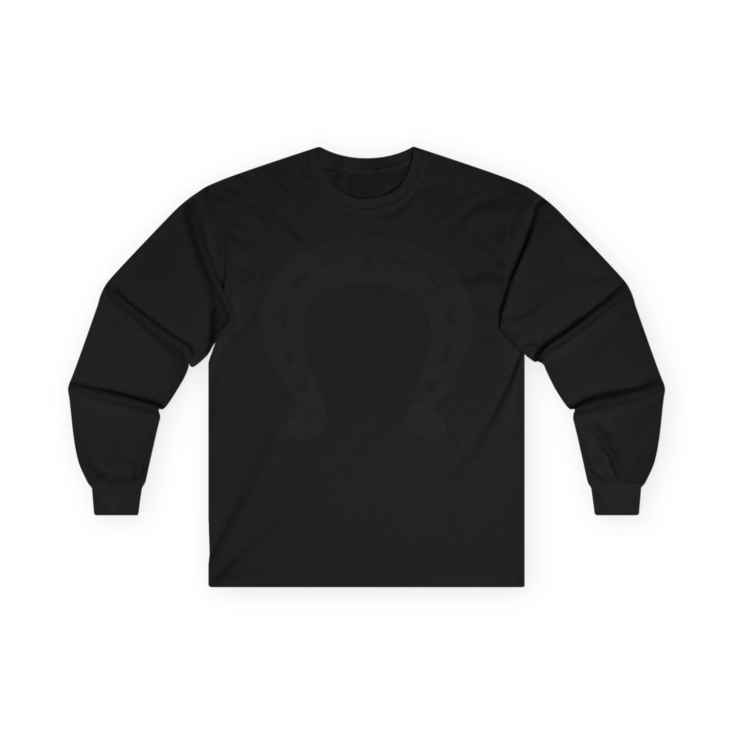 Unisex Ultra Cotton Long Sleeve Tee - Horseshoe X 300