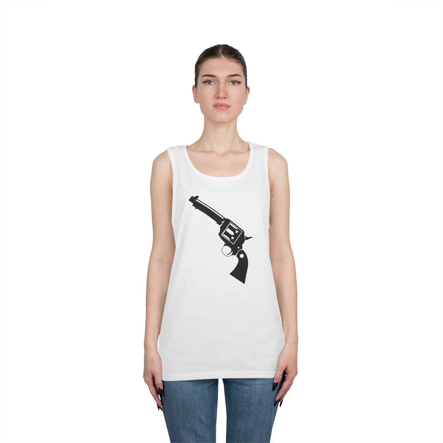 Unisex Heavy Cotton Tank Top - Six-Shooter X 300