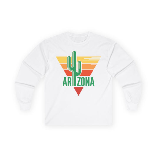 Unisex Ultra Cotton Long Sleeve Tee - Arizona - Nature Green