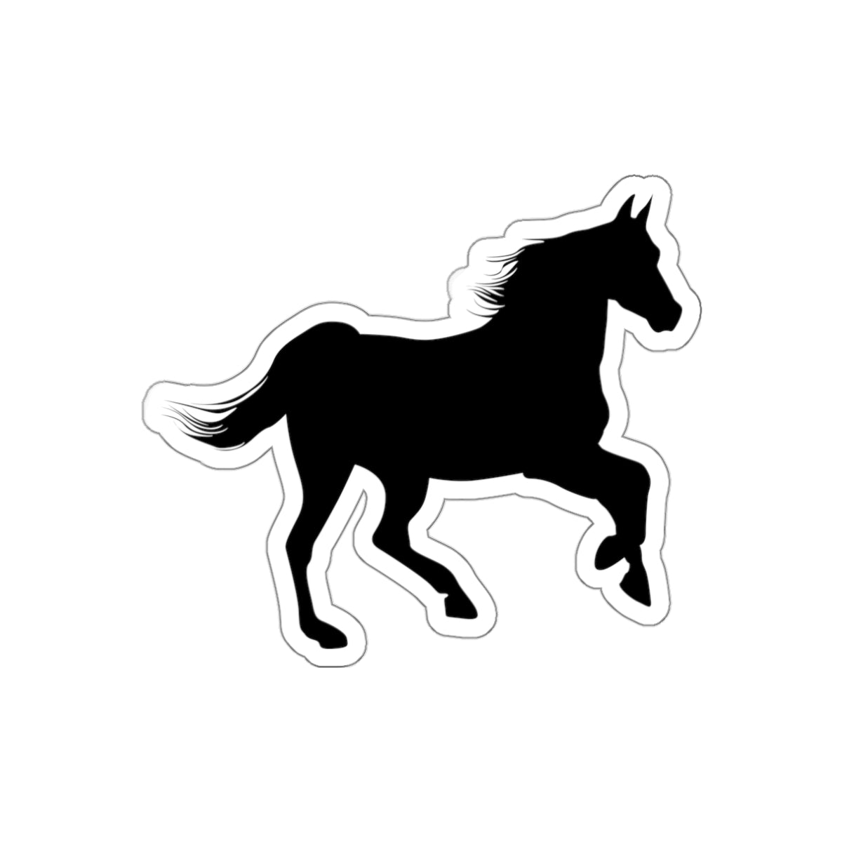 Die-cut stickers - Wild Horse - Prancing X 300