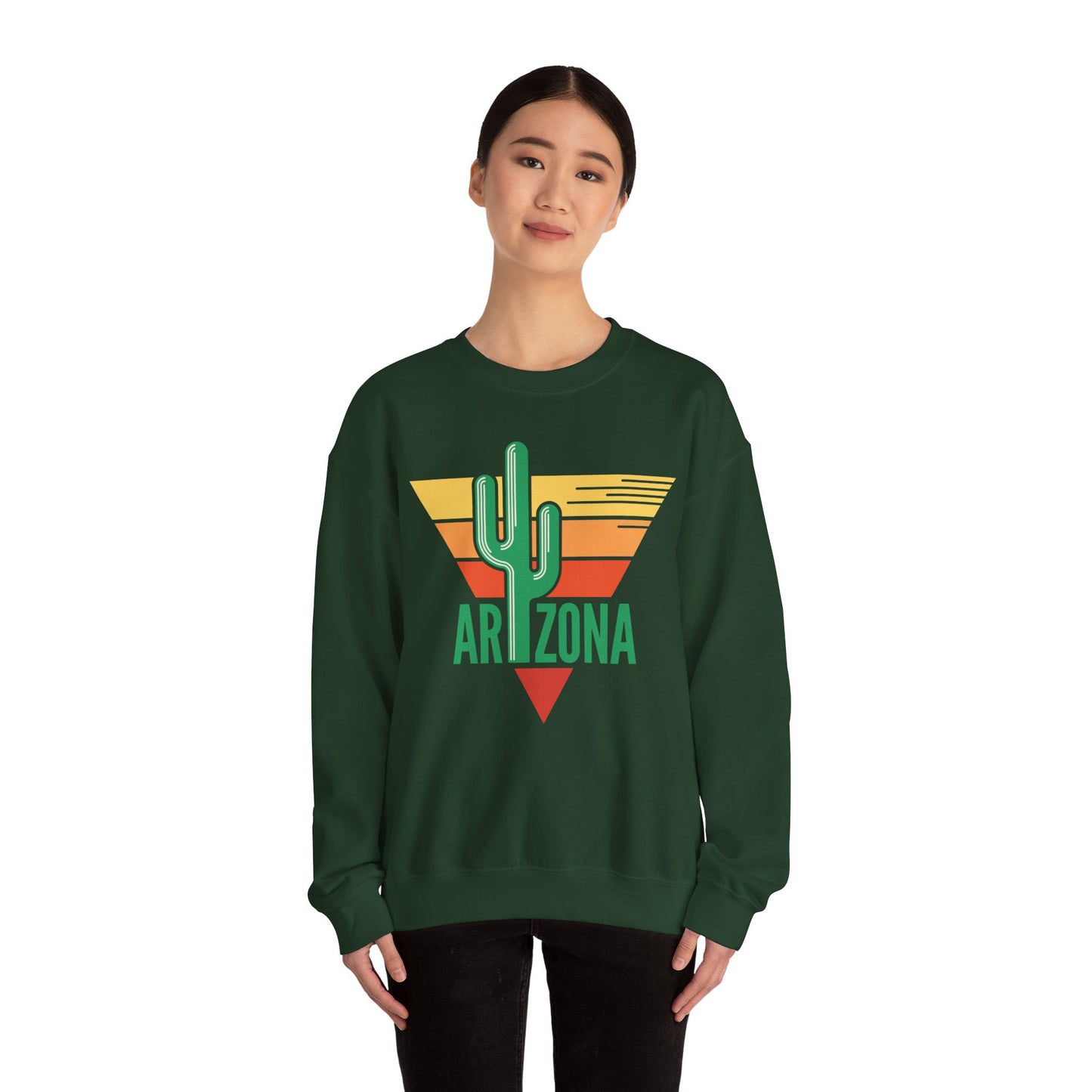 Crewneck Sweatshirt - Arizona - Nature Green