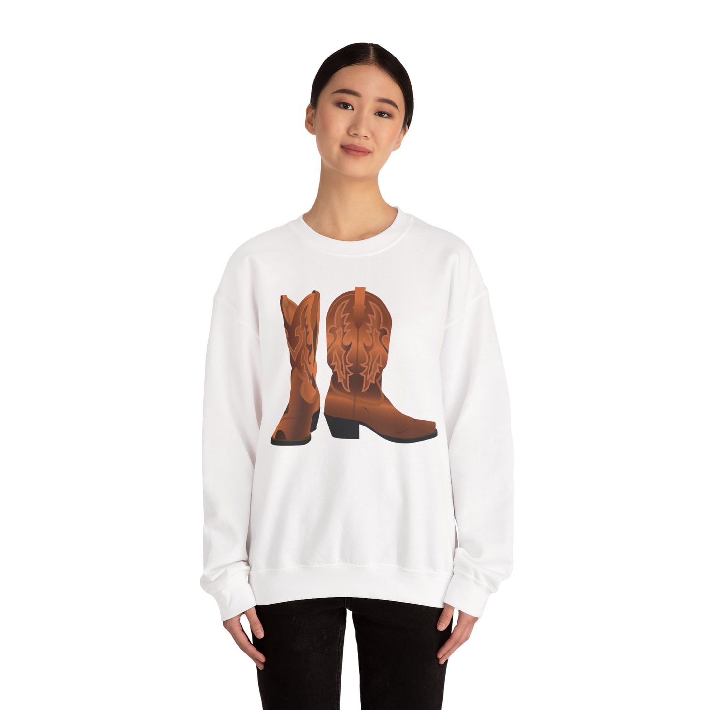 Crewneck Sweatshirt - Rodeo - Cowboy Boots