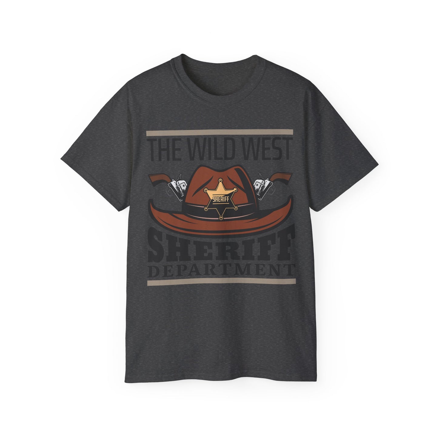 Unisex Ultra Cotton Tee - The Wild West - Sheriff Department