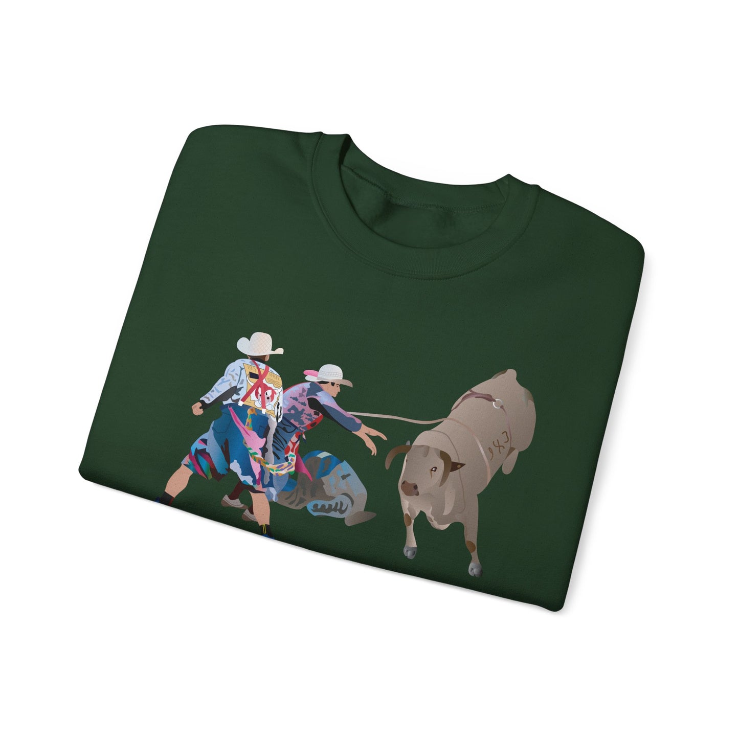 Crewneck Sweatshirt - Clowns and Bull