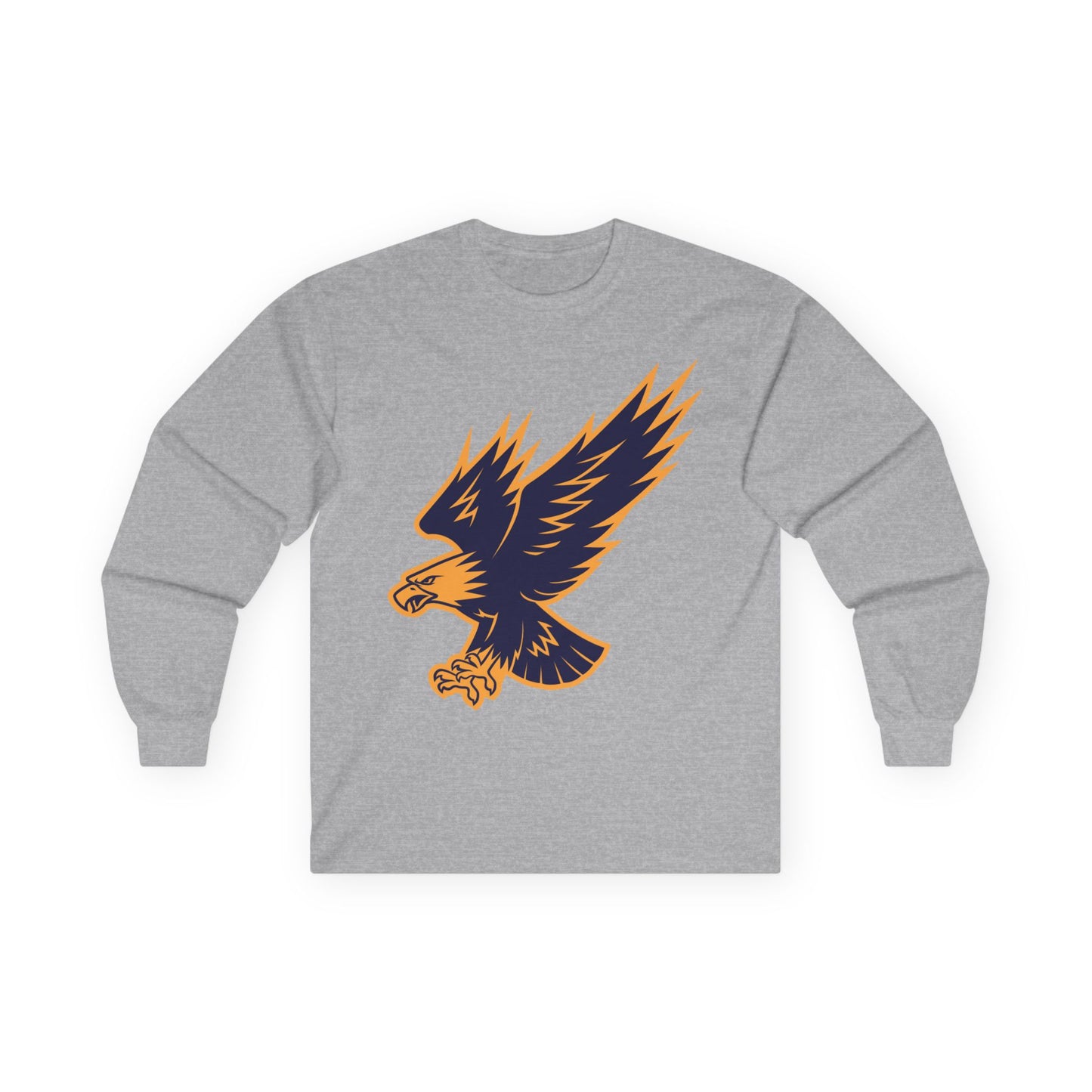 Unisex Ultra Cotton Long Sleeve Tee - Attacking Eagle