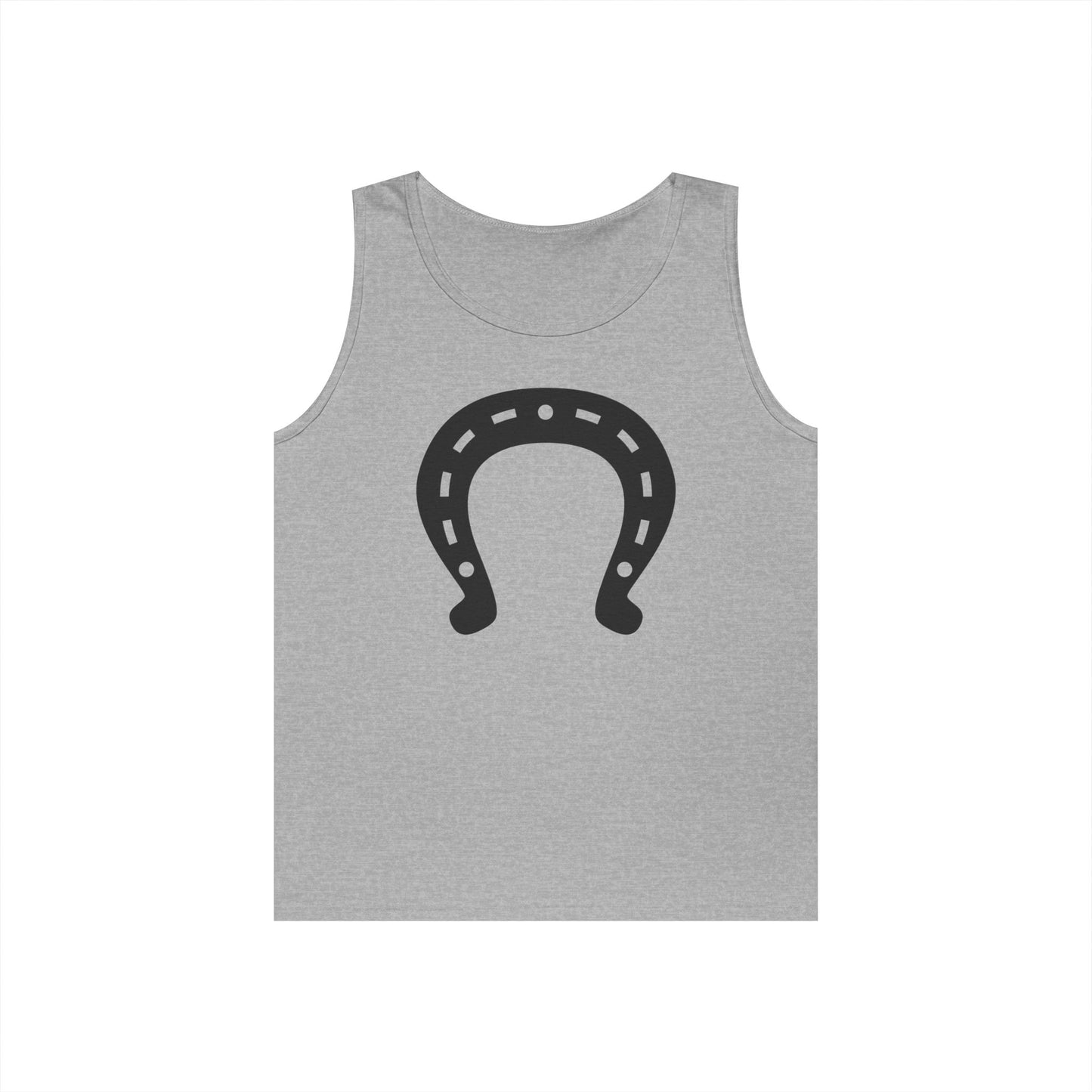 Unisex Heavy Cotton Tank Top - Horseshoe X 300