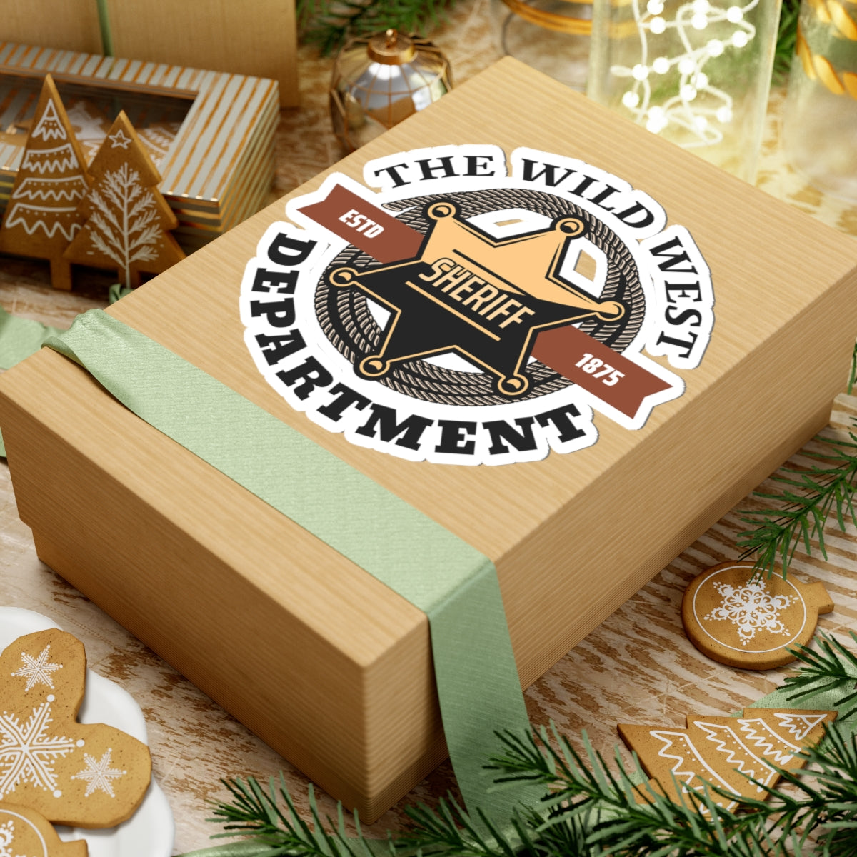 Kiss-Cut Stickers - Sheriff Depart