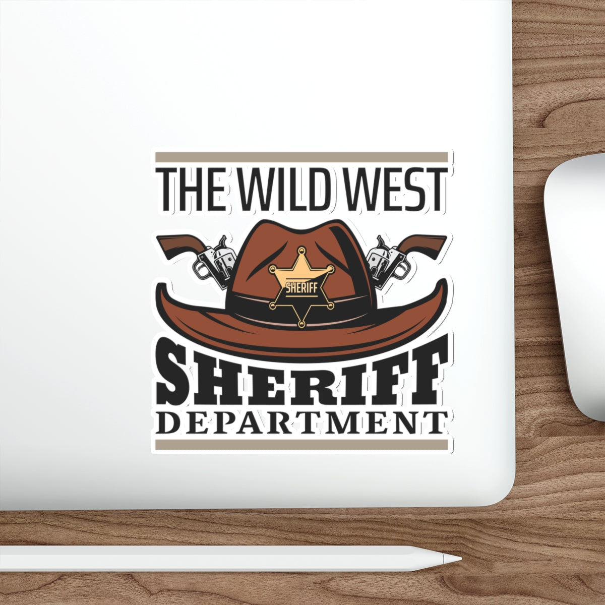 Die-cut stickers - The Wild West - Sheriff Department
