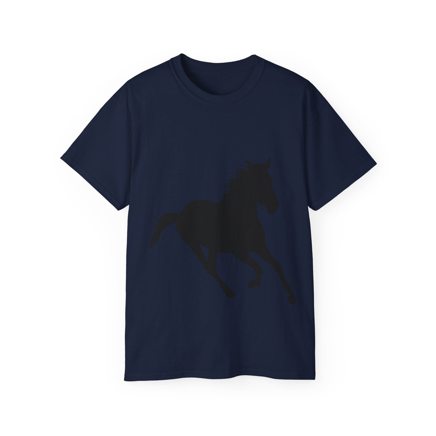 Unisex Ultra Cotton Tee - Wild Horse - Running Leaning Left X 300