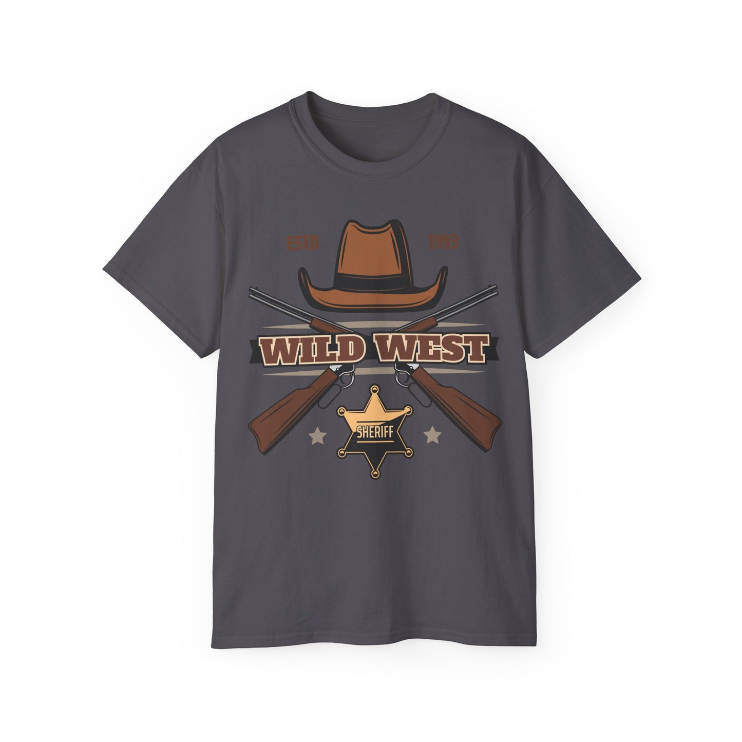 Unisex Ultra Cotton Tee - Wild West - Sheriff