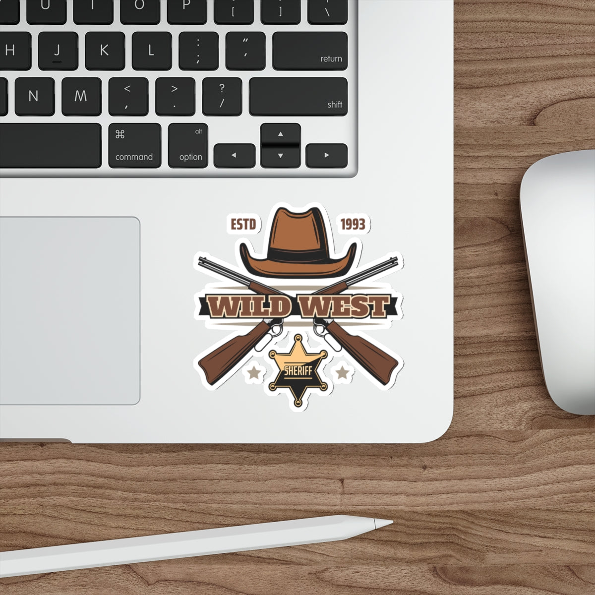 Die-cut stickers - Wild West - Sheriff