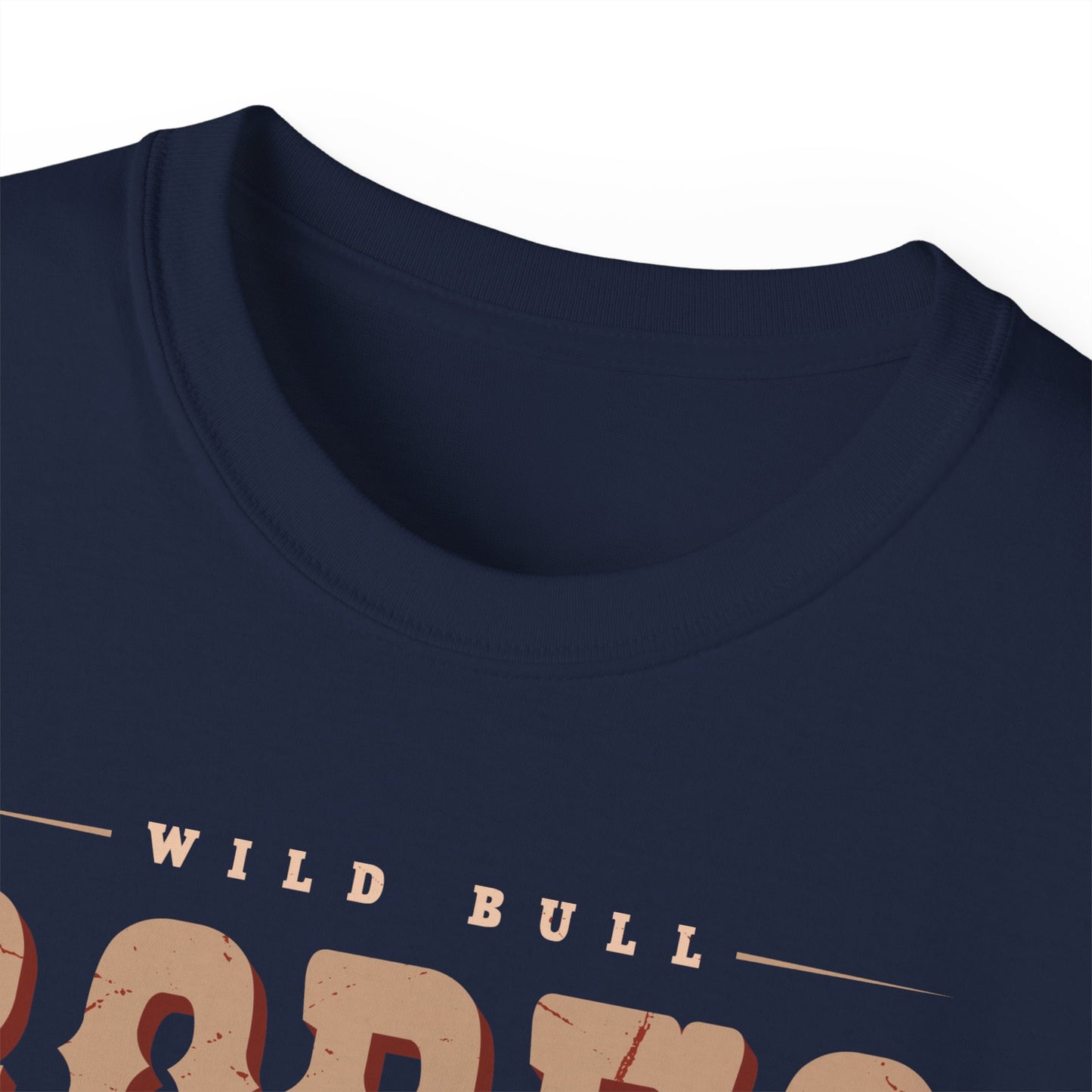 Western Rodeo Cowboy Tee - Fun Casual Shirt for Rodeo Fans, Gift for Country Lovers, Festival Outfit, Everyday Wear, Rodeo Apparel - American Tradition Wild Bull Rodeo Show - Wild West Cowboy, Texas