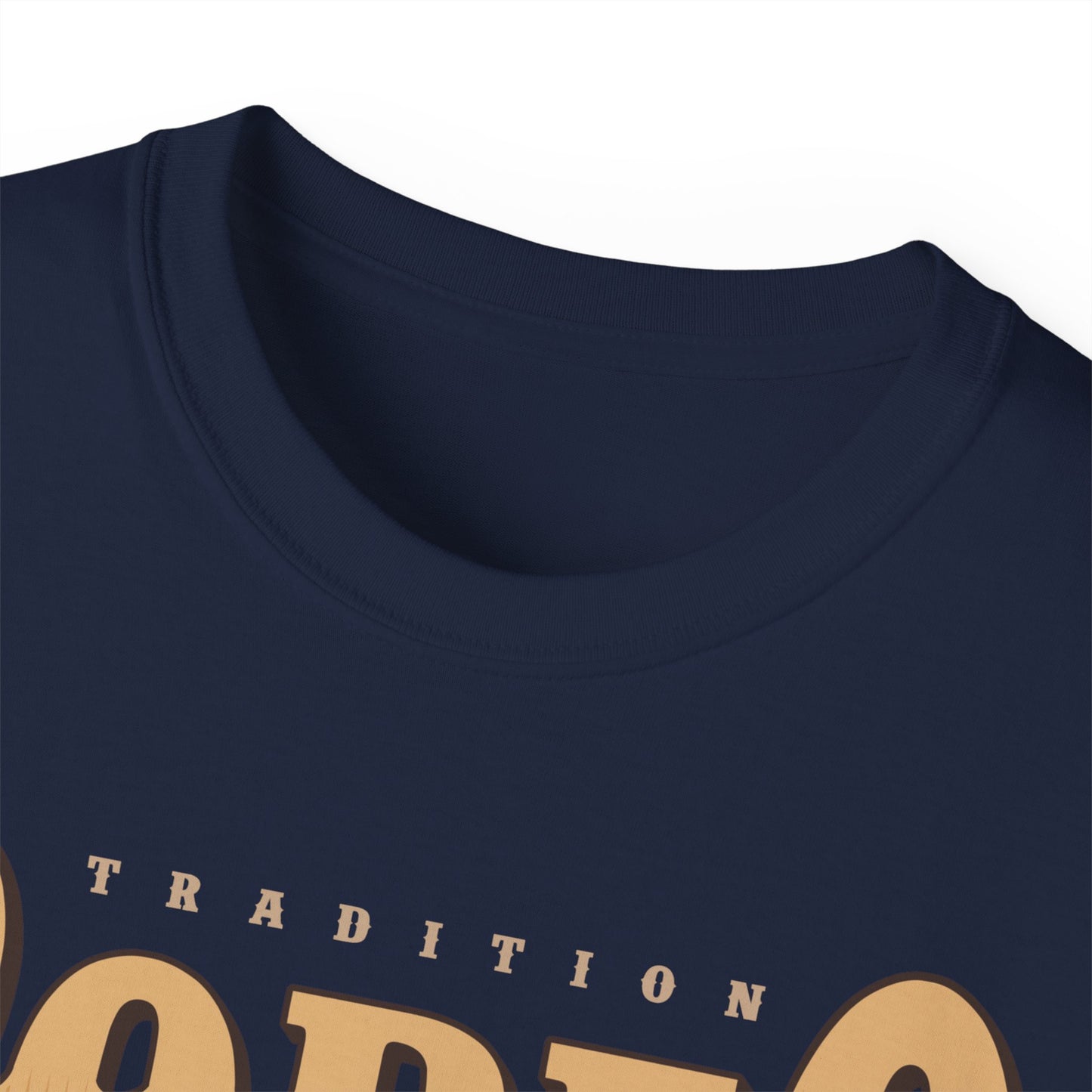 Unisex Ultra Cotton Tee - Tradition Rodeo Bull - Real Cowboys