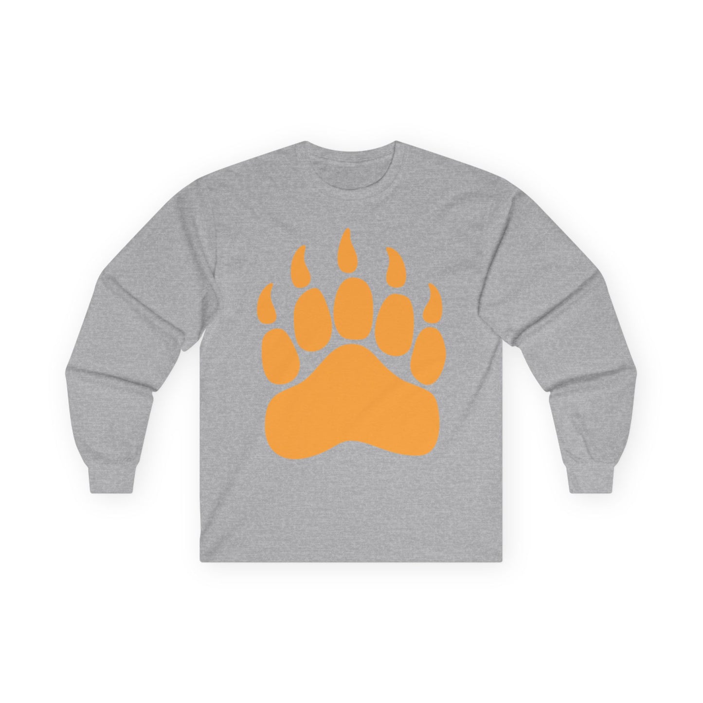 Unisex Ultra Cotton Long Sleeve Tee - Bear Paw