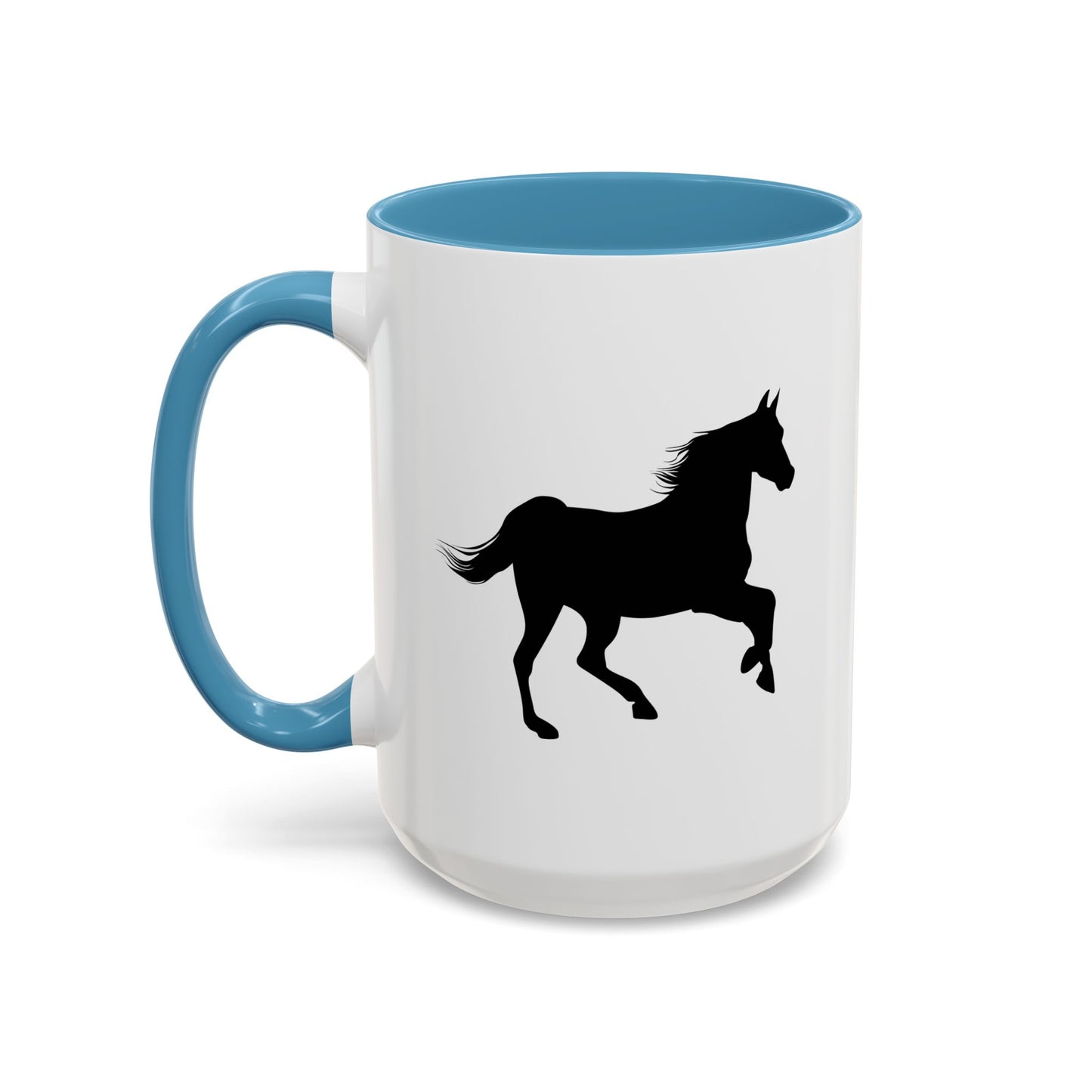 Accent Coffee Mug (11, 15oz) - Wild Horse - Prancing X 300