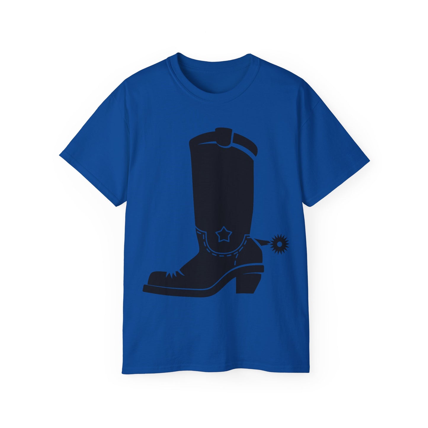 Unisex Ultra Cotton Tee - Western Boot with Spur X 300